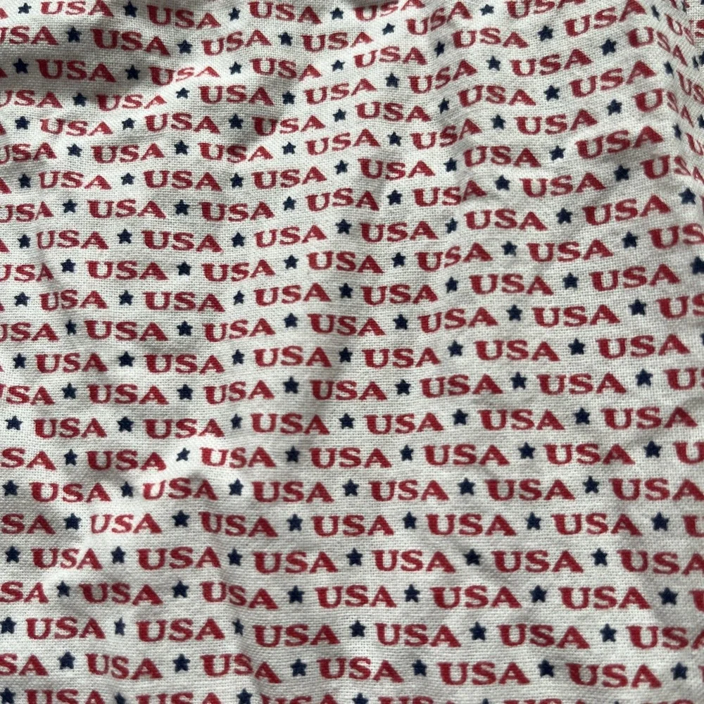 Apron USA americana stars and stripes patriatic red white blue flag kitchen